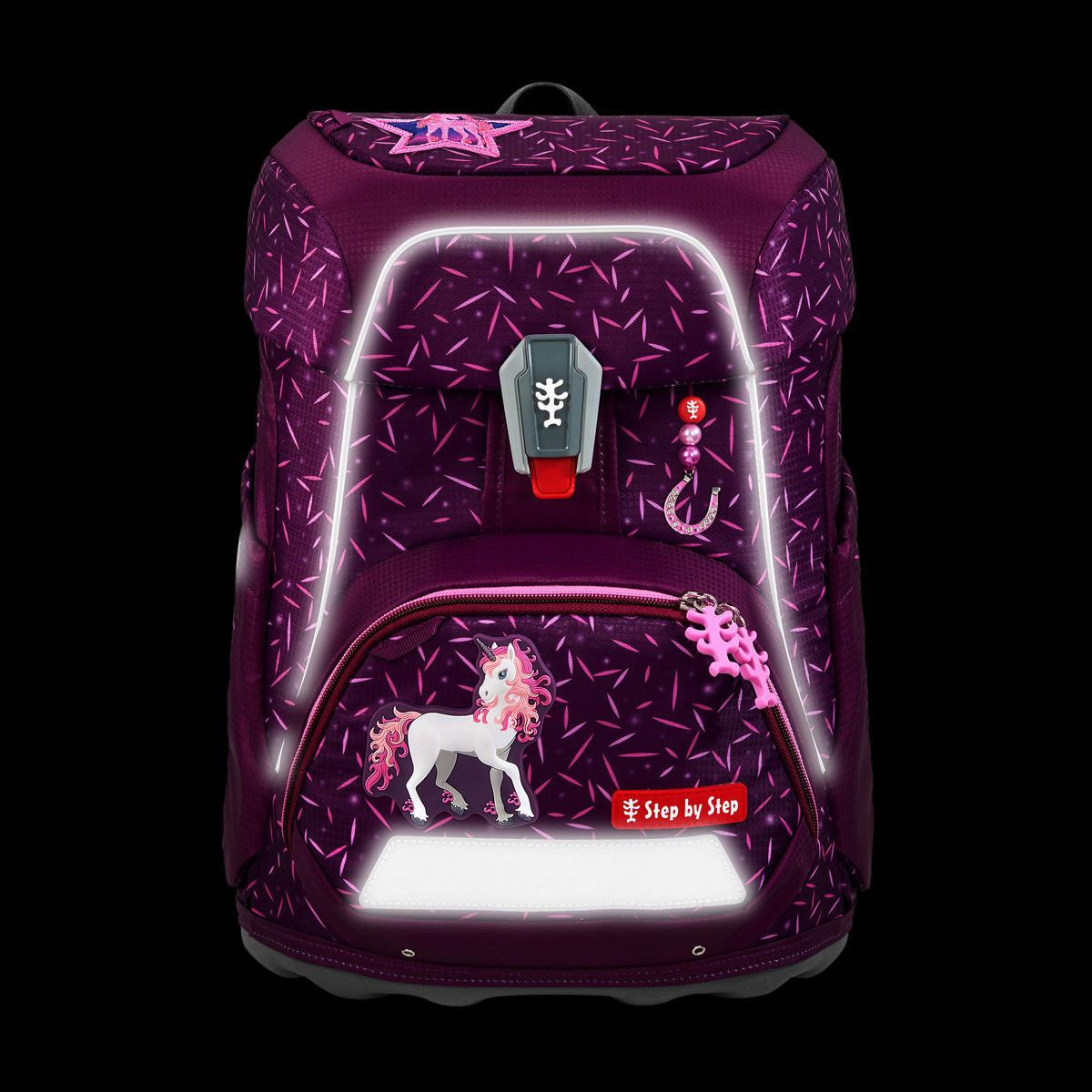 Step by Step Schulranzen-Set Fit Pretty Unicorn Nuala 2027