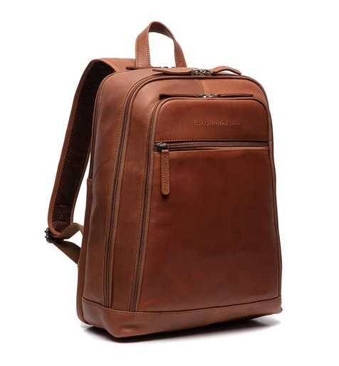 Chesterfield Laptoprucksack Detroit Cognac
