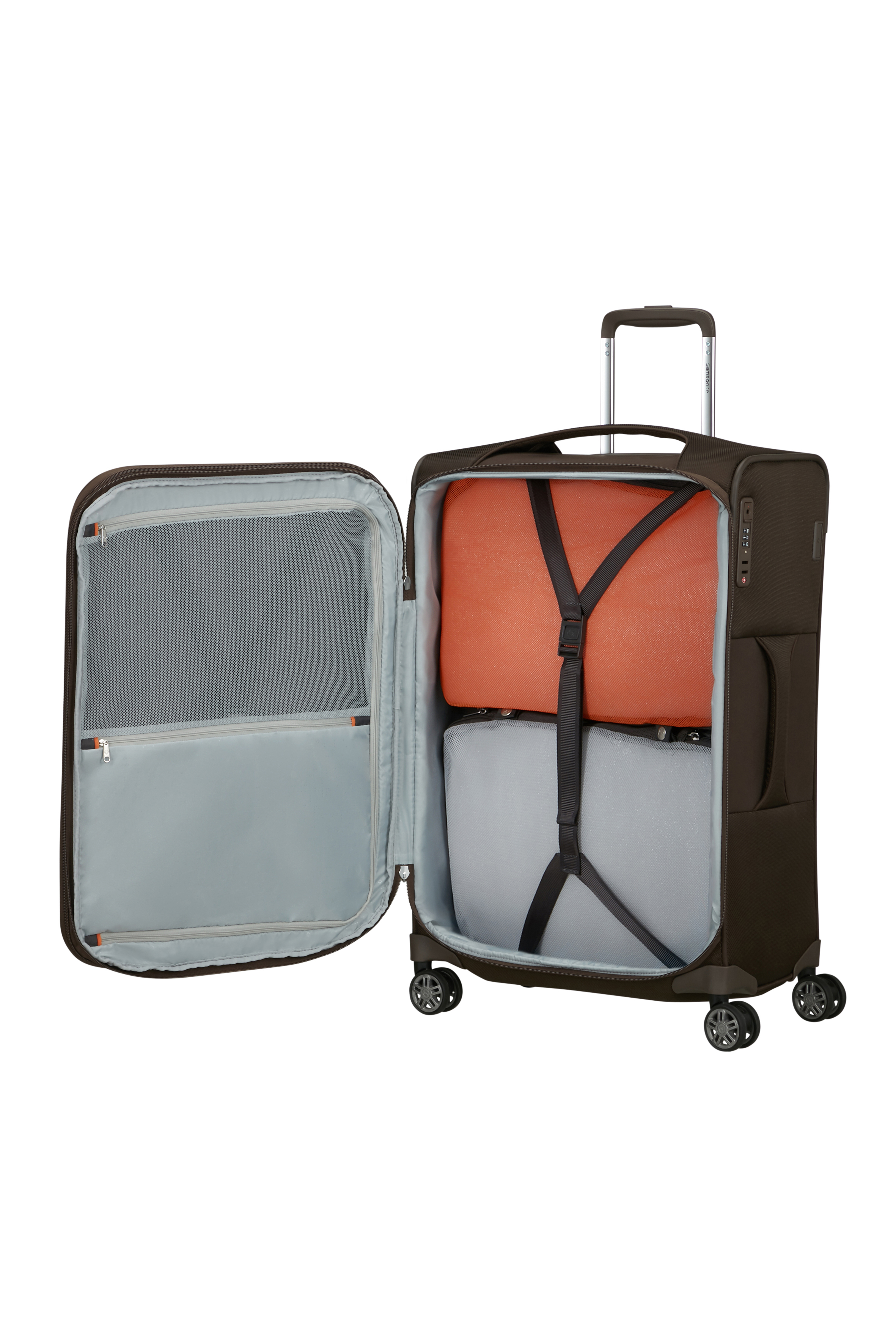 Samsonite Trolley RE-LITE 67 cm coffee bean