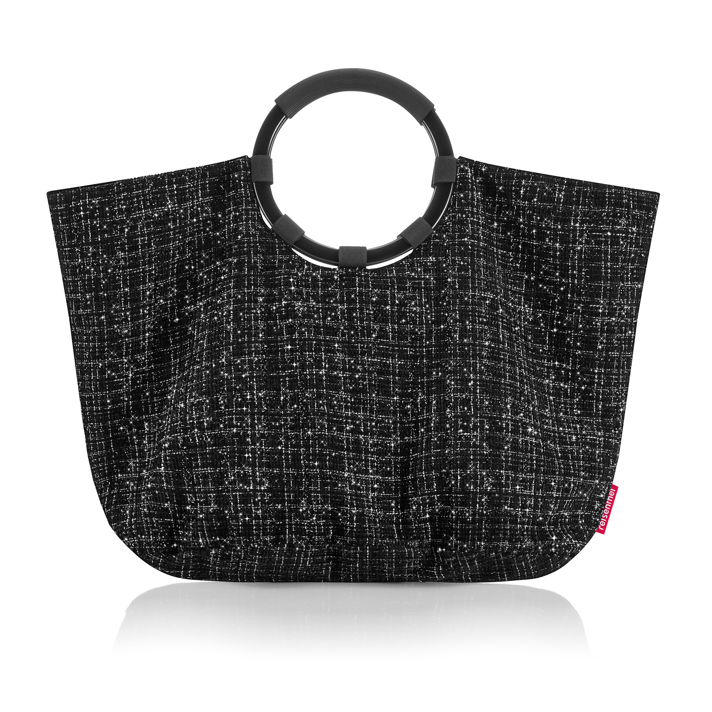 Reisenthel Loopbag Hobo Bouclé Black