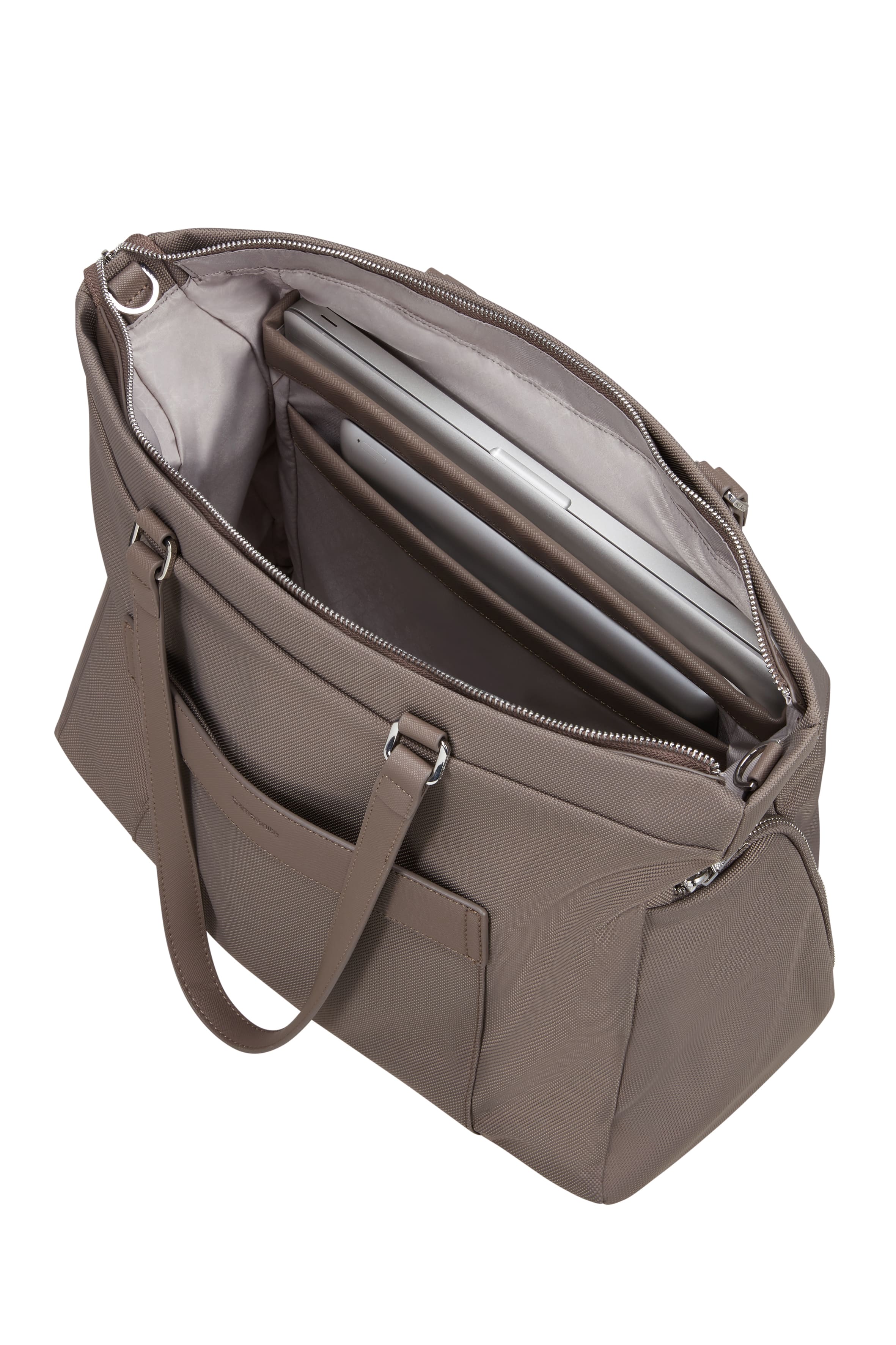 Samsonite Handtasche Image Biz Travel Tote 14.1" dark taupe Samsonite Handtasche Image Biz Travel Tote 14.1" dark taupe