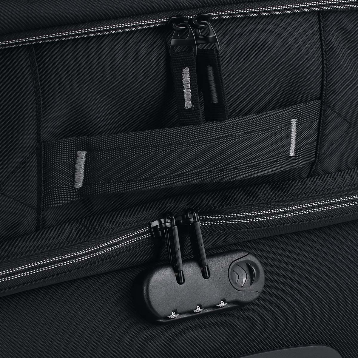 KENORADA Rollen-Reisetasche mit Rucksackfunktion RT31B L black KENORADA Rollen-Reisetasche mit Rucksackfunktion RT31B L black
