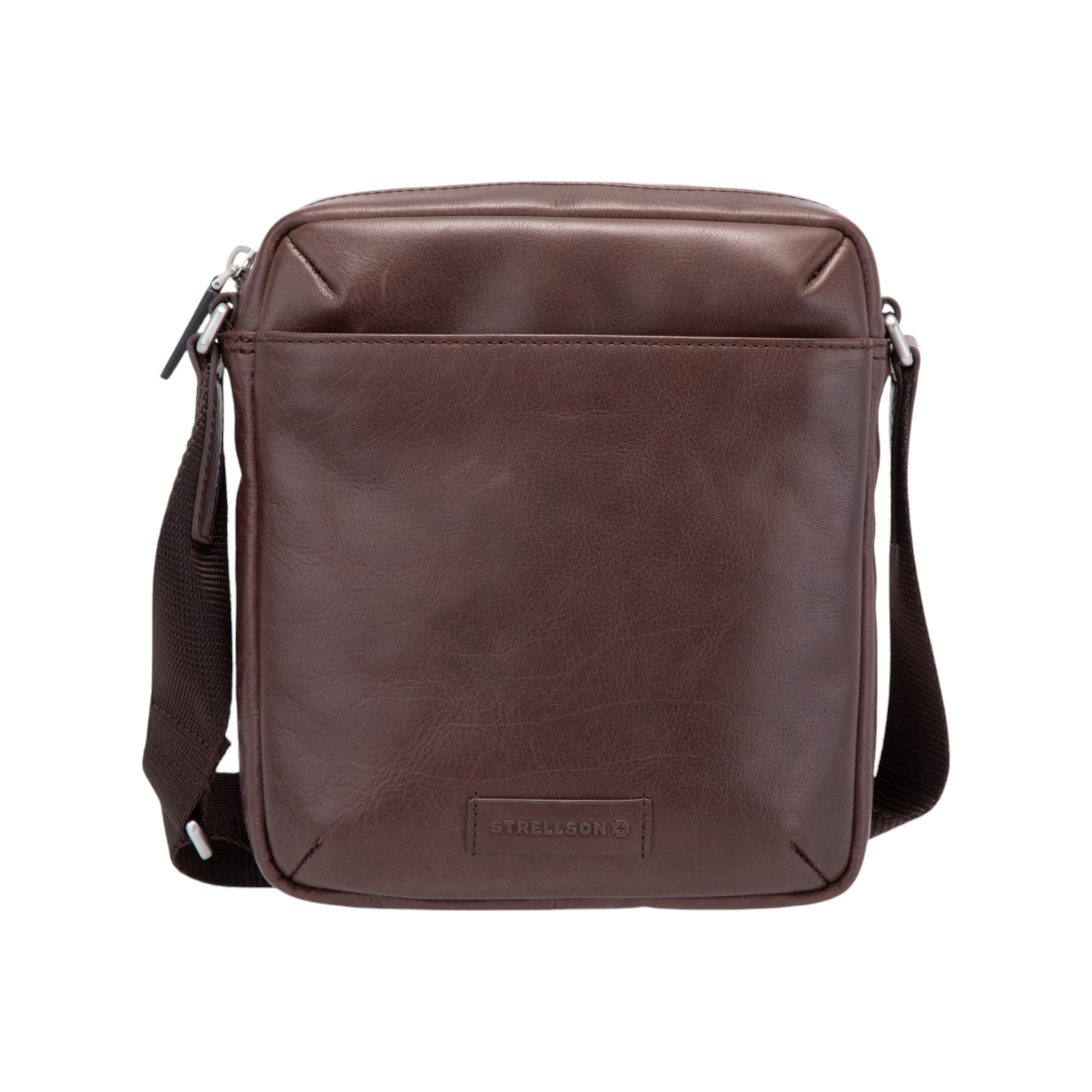 Strellson Umhängetasche Hatton Cross Marcus dunkelbraun