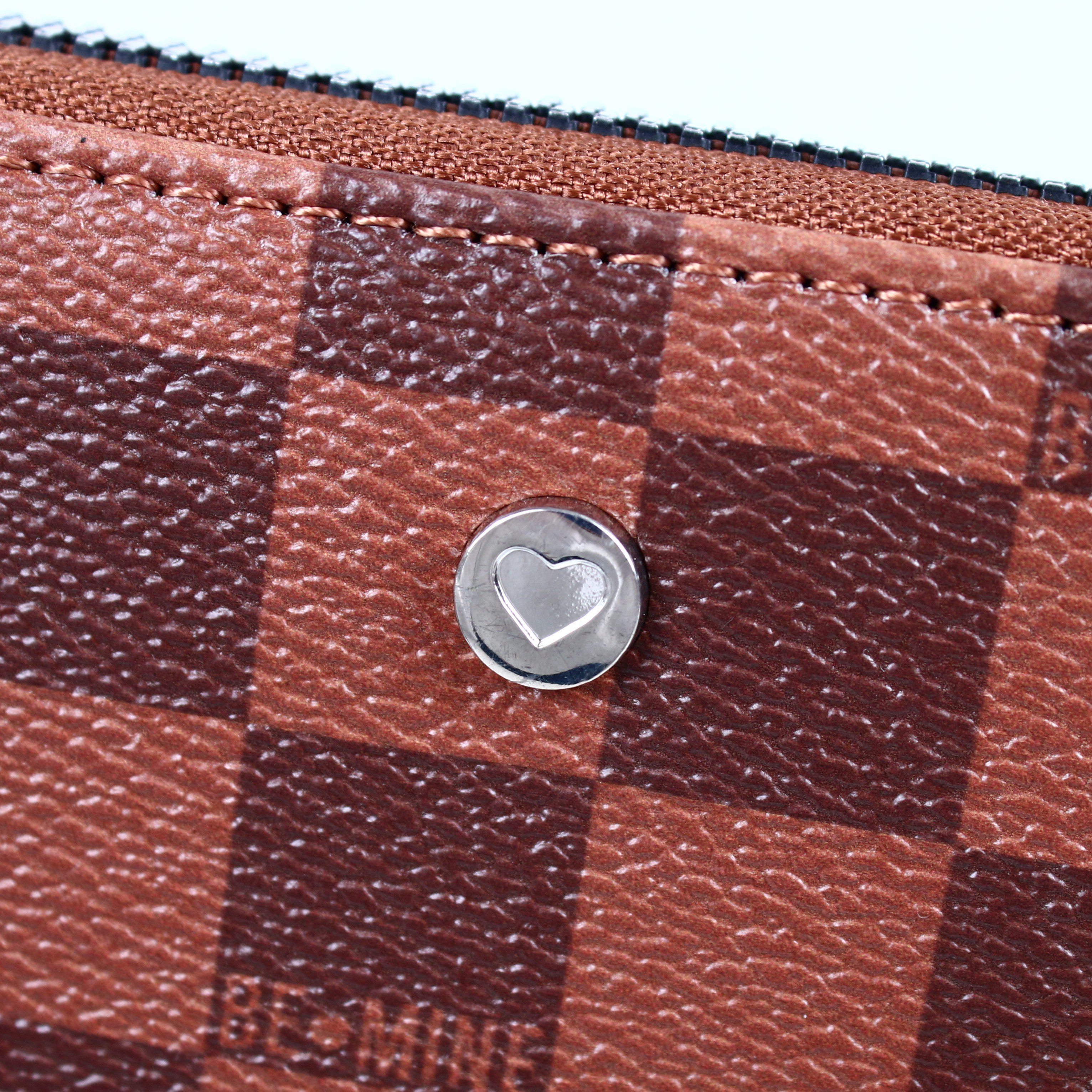 BE MINE Geldbörse Odessa chocolate