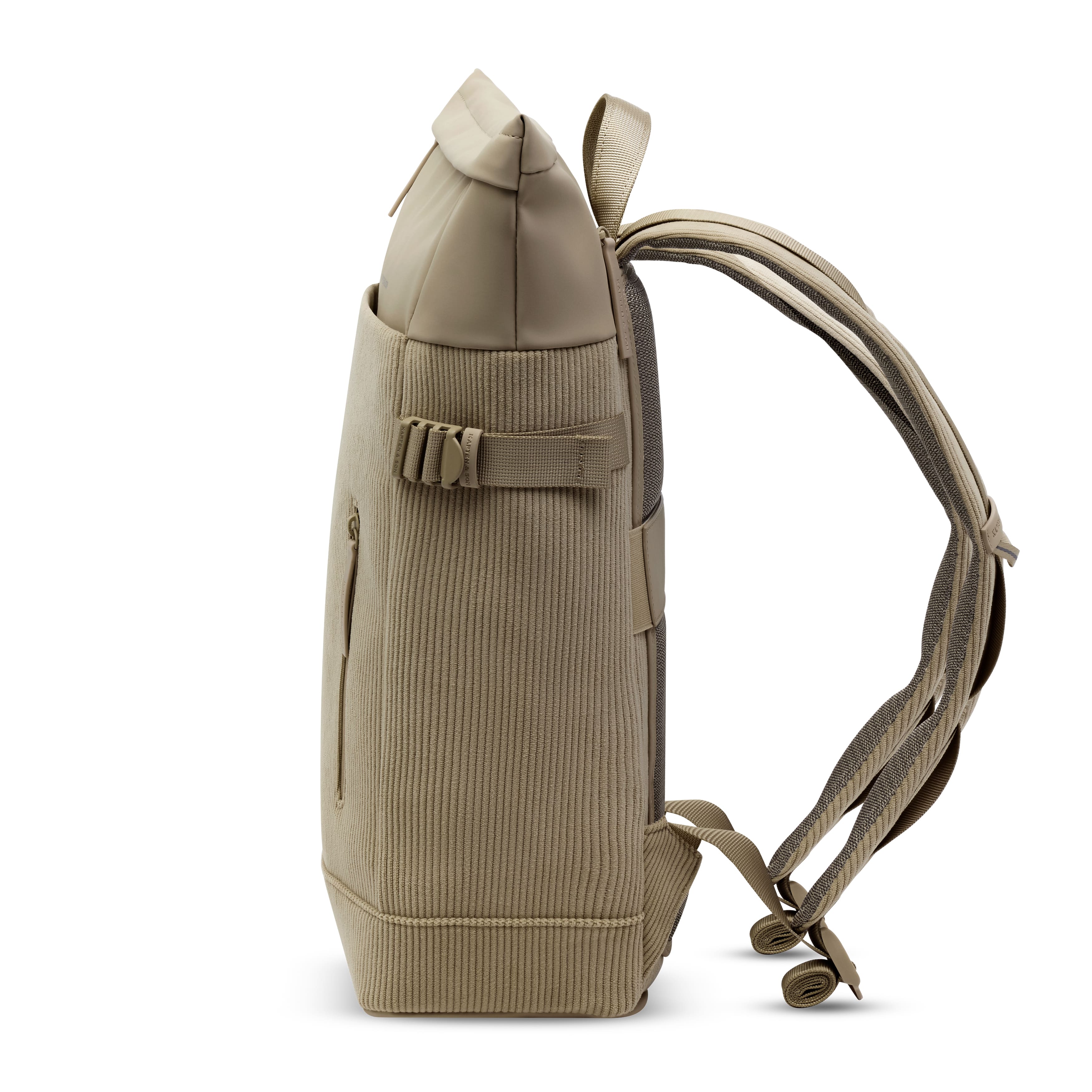 Kapten & Son Rucksack Helsinki Cord dusty khaki