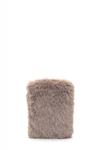 Emily & Noah Fake Fur Handytasche Naomi taupe