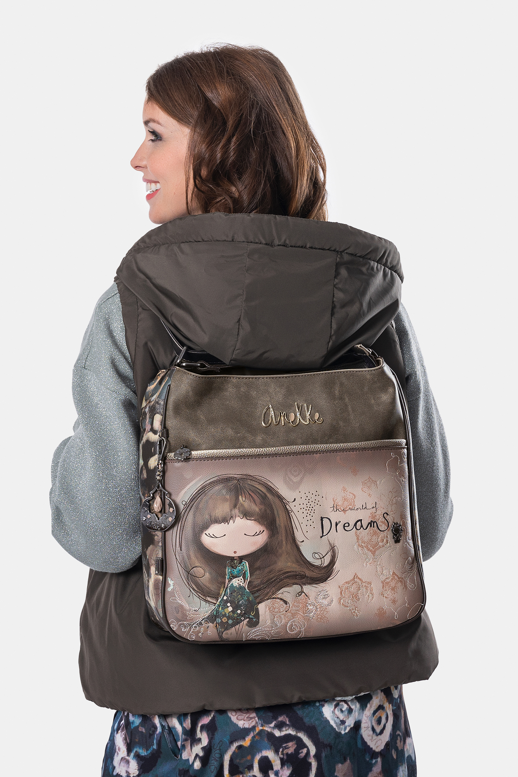 Anekke Handtasche/Rucksack Real