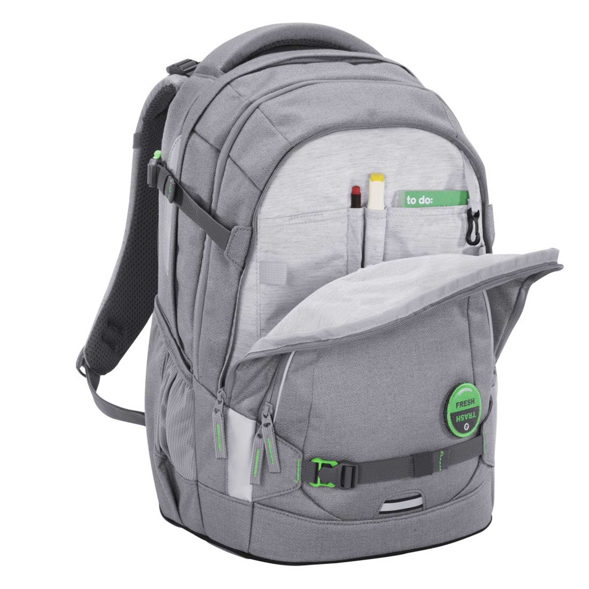 Coocazoo Schulrucksack MATE Mixed Silver Dust