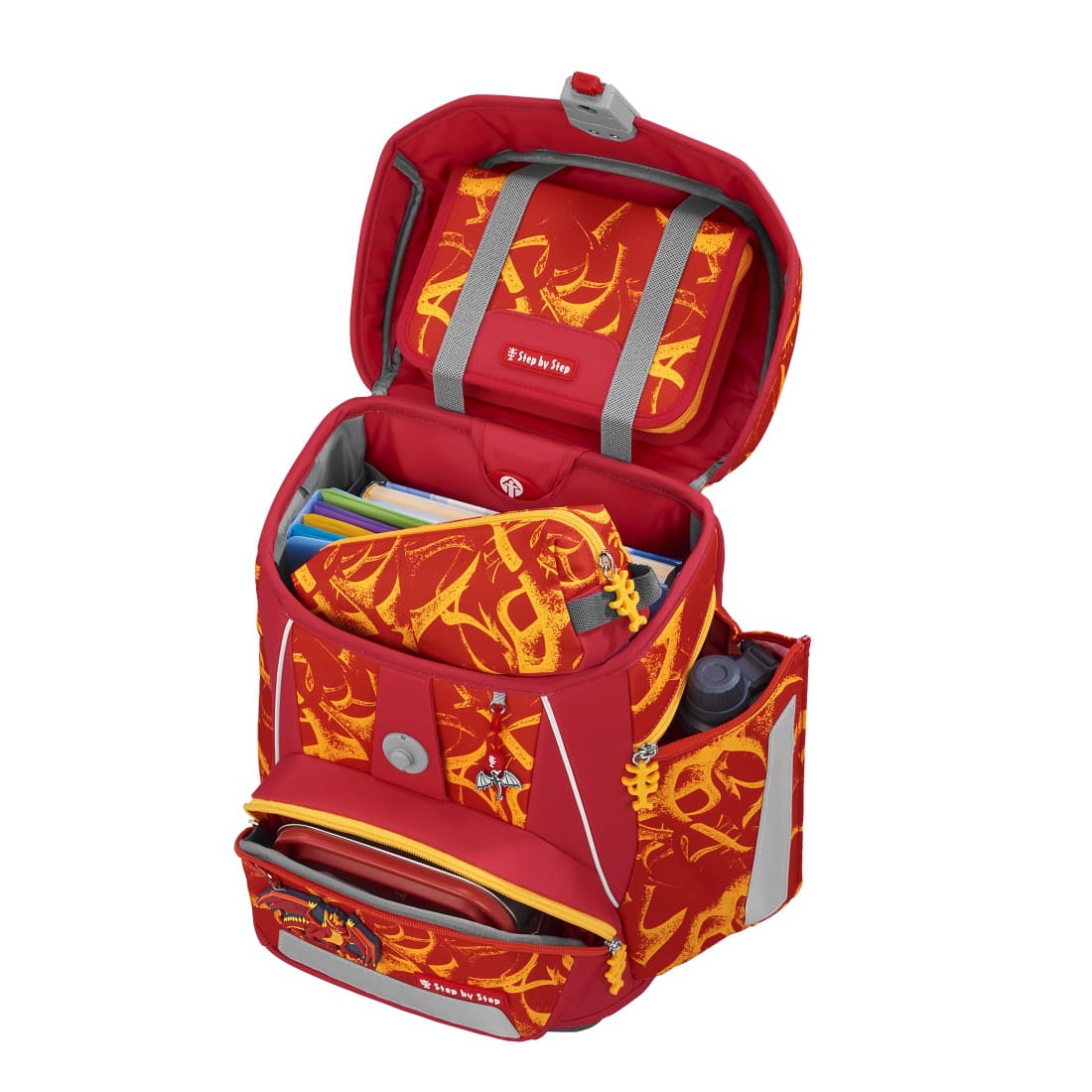 Step by Step Schulranzen-Set SPACE Dragon Toro 2027