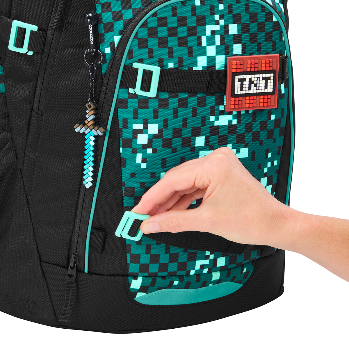 Coocazoo Schulrucksack MATE Pixel Blox