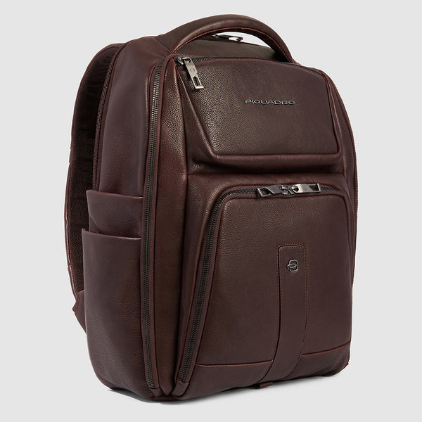 Piquadro Laptoprucksack Carl dunkelbraun