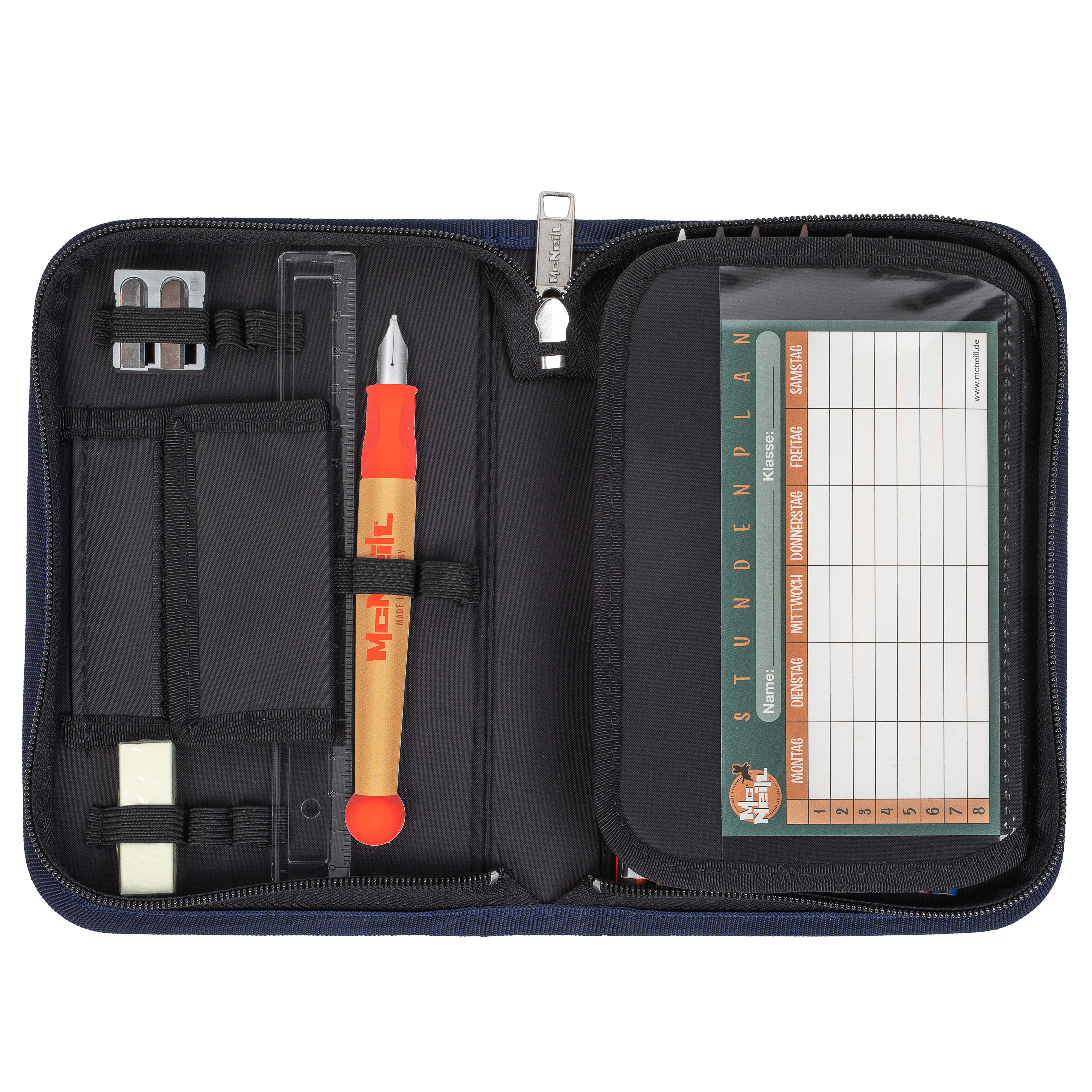 McNeill Schulranzen-Set Primo Xagon 9-teilig