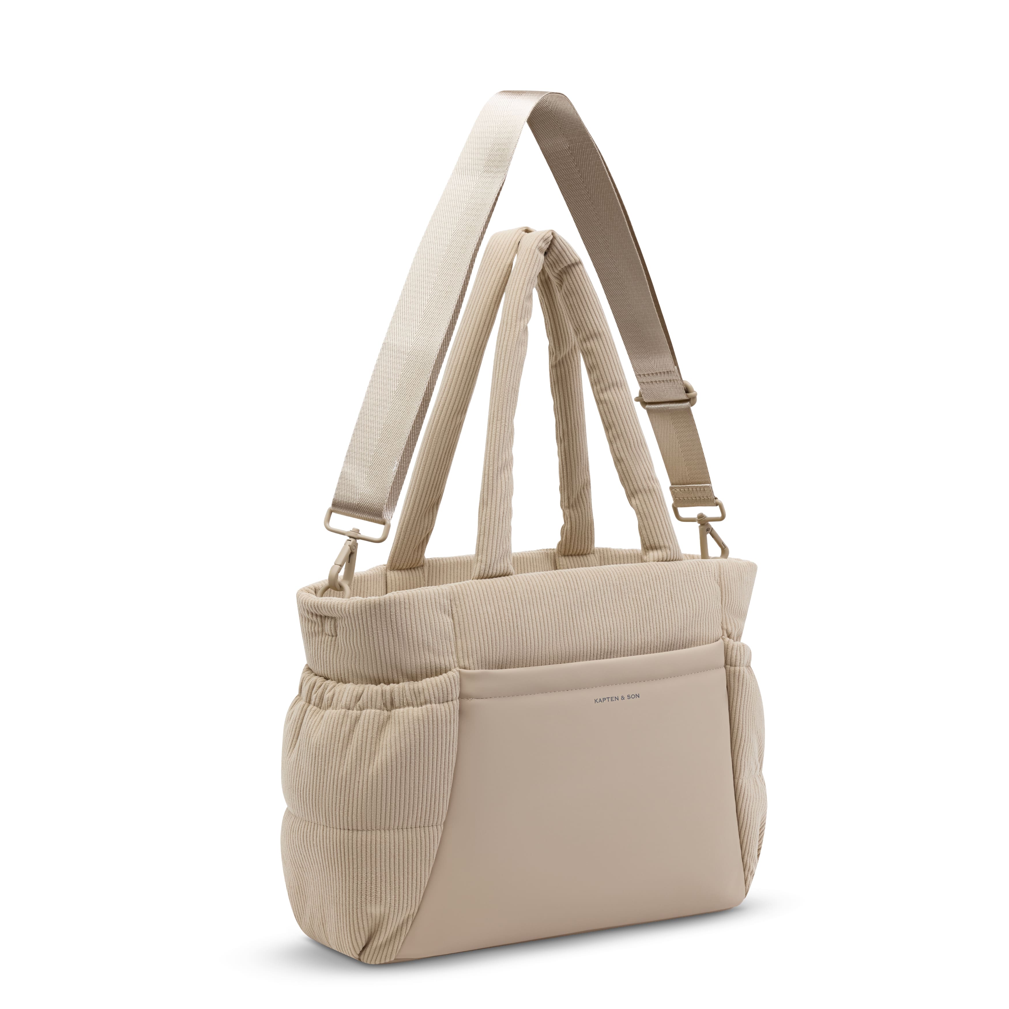 Kapten & Son Tasche Hellvi Cloud Medium Cord dusty sand