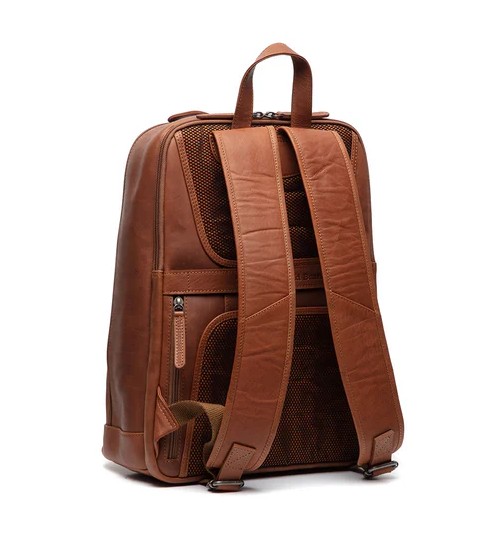 Chesterfield Laptoprucksack Detroit Cognac