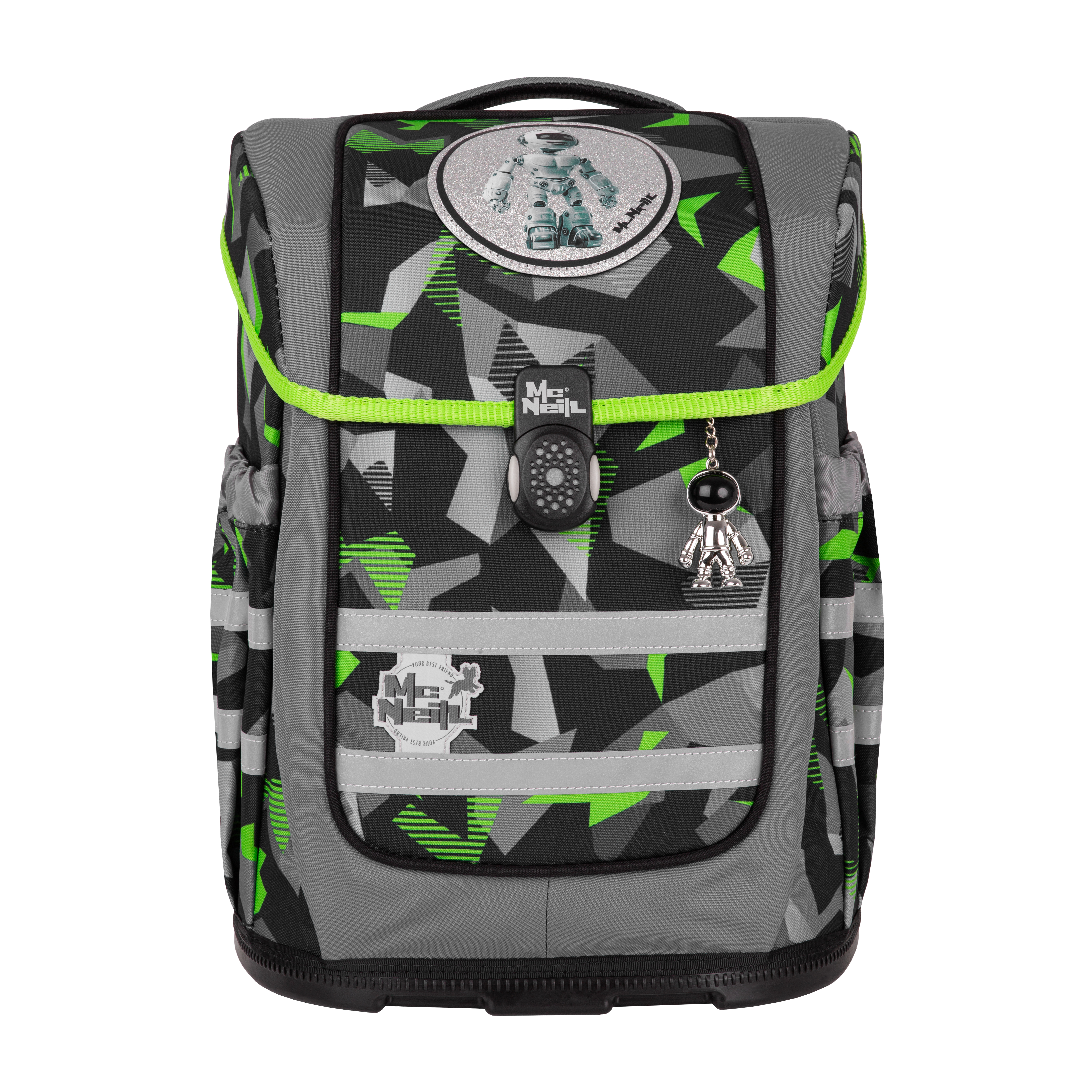 McNeill Schulranzen-Set Ergo Compacto TECHNO
