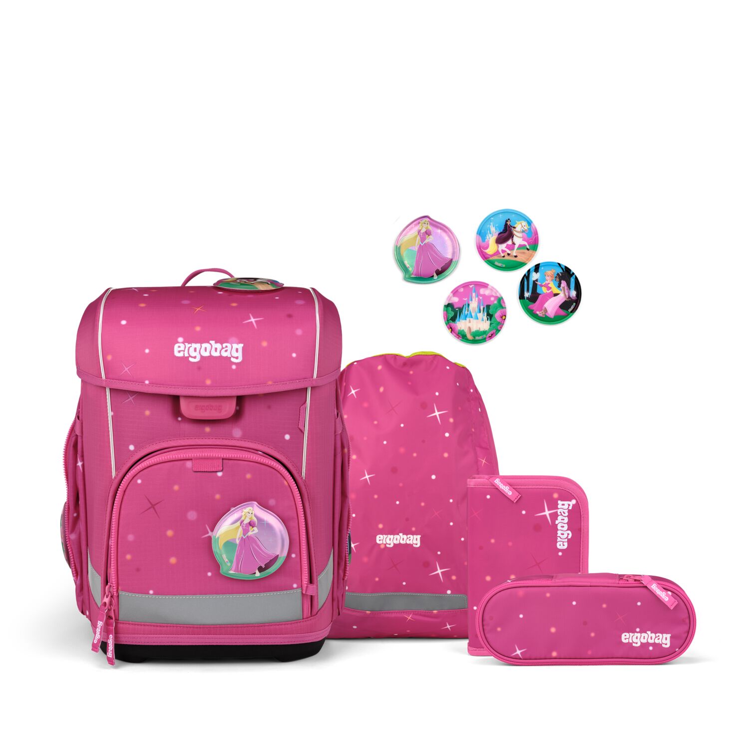 Ergobag Schulranzen-Set Cubo Light ZauBärschloss 2027