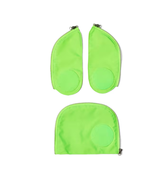 Ergobag Fluo Zip Set grün