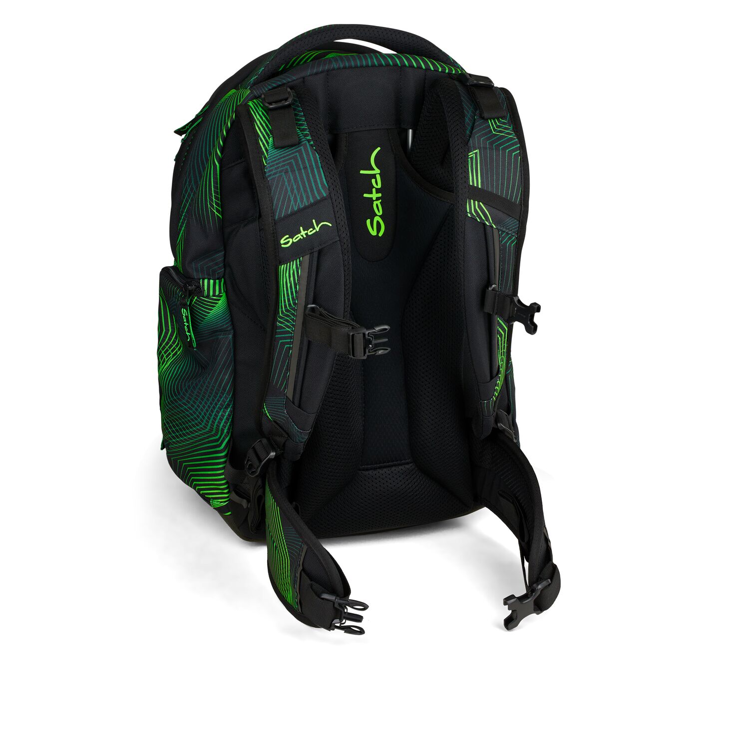 Satch Schulrucksack Match Seismic Green 2025