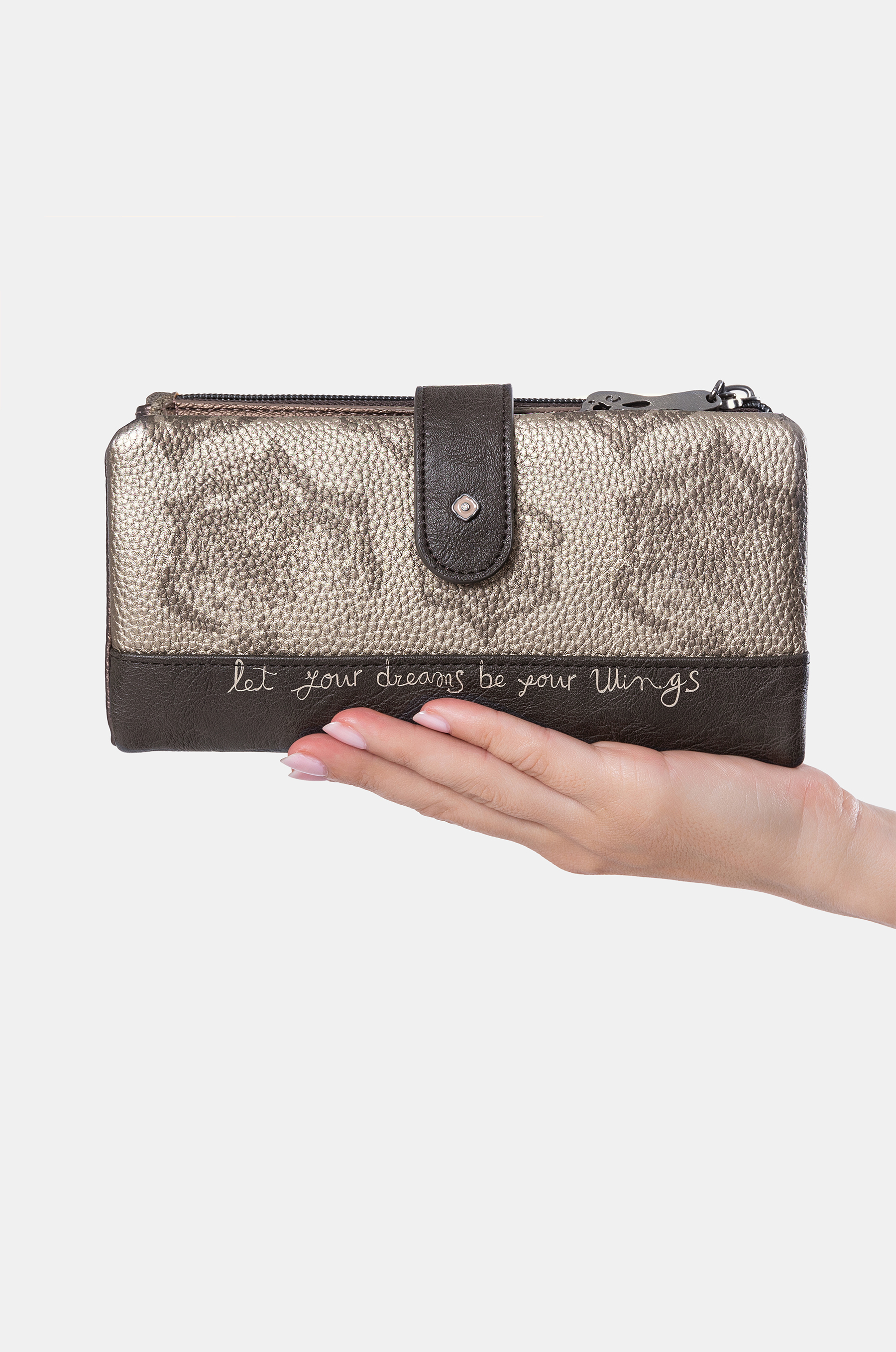 Anekke Geldbörse RFID groß Real flexibel