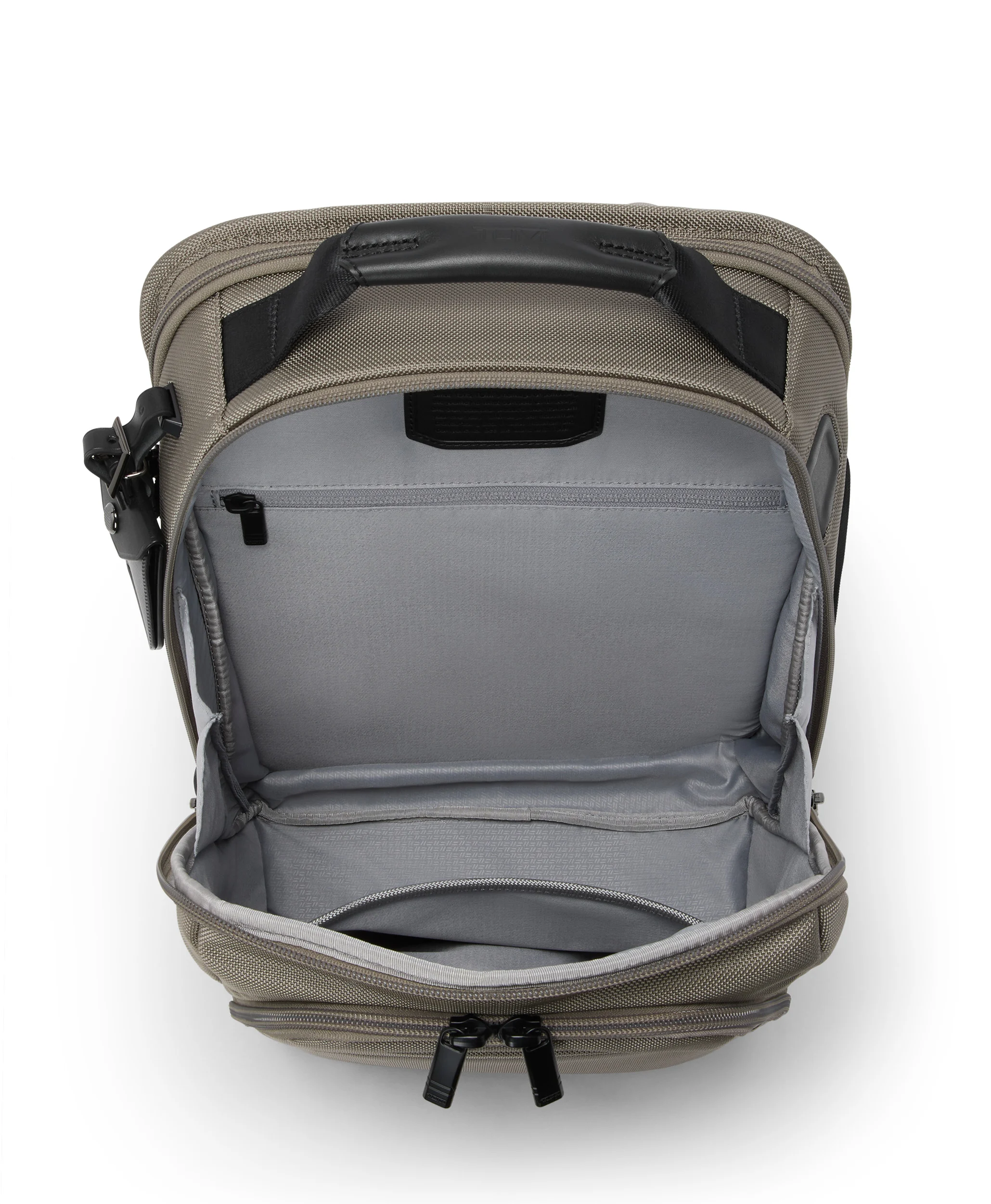 TUMI Alpha 4 erweiterbarer Rucksack 15" grey alloy