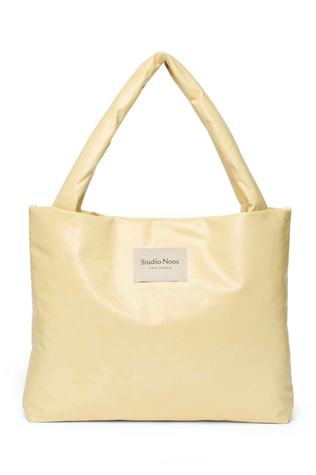 Studio Noos Vegan Leather Mom Bag Butter Yellow