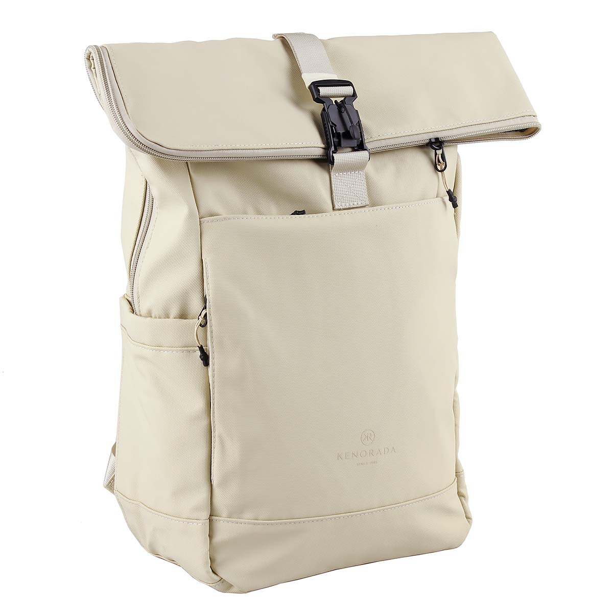 Kenorada Rucksack Rolltop Magnet L RS77-B beige