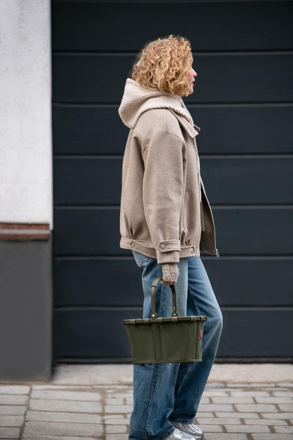 Reisenthel Carrybag XS Cord Dark Matcha