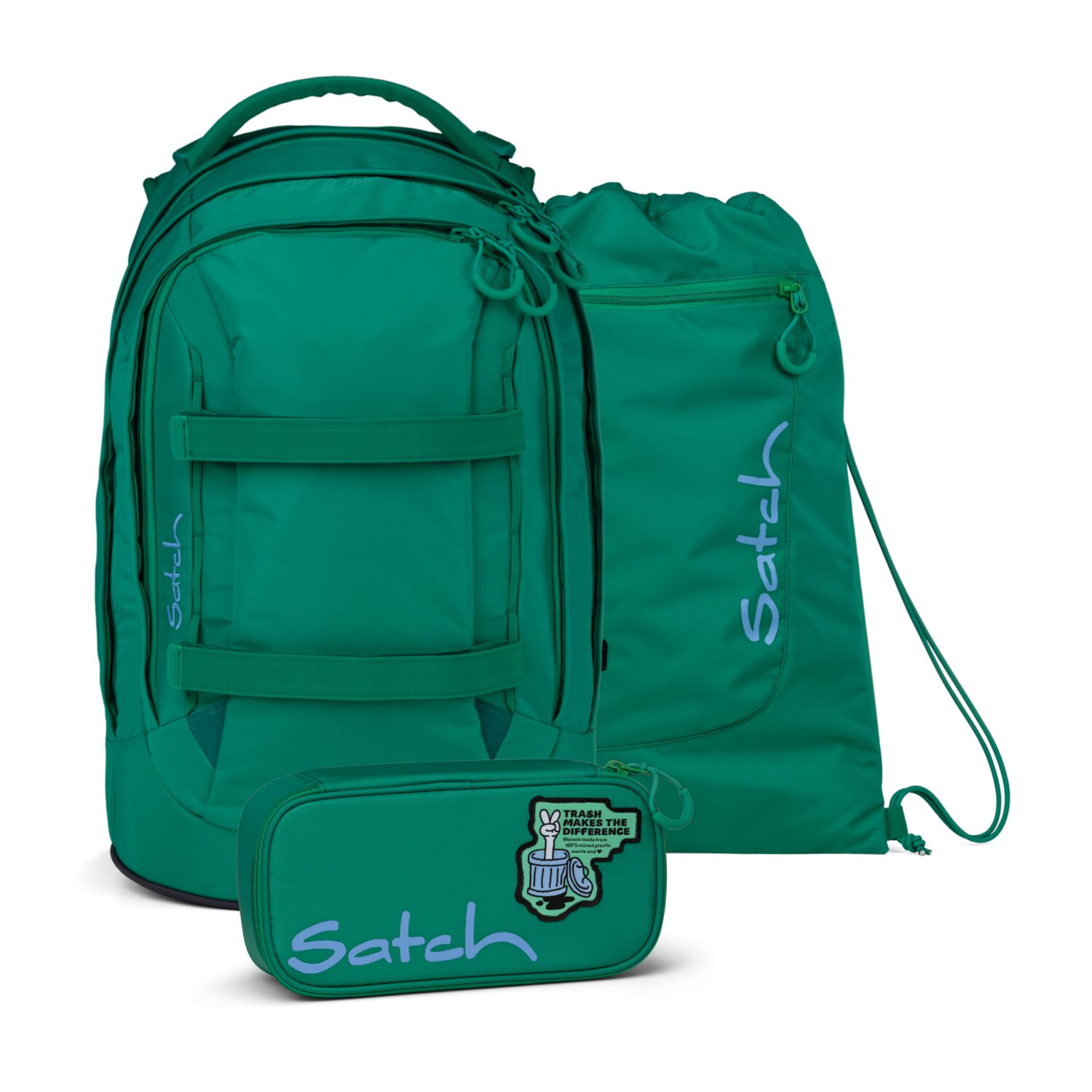 Satch Pack Set Fearless green