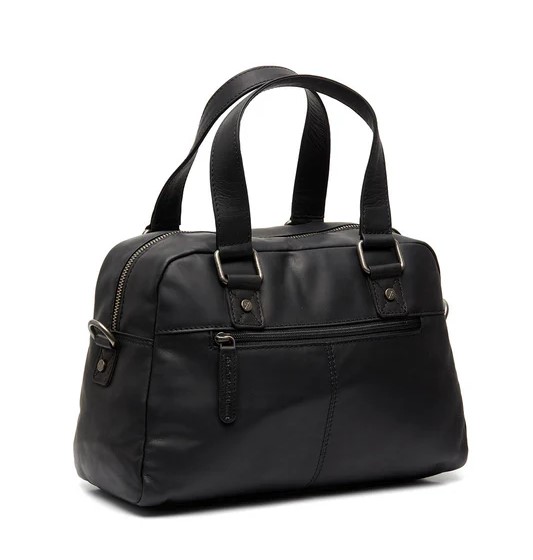 Chesterfield Leder Umhängetasche Dover schwarz