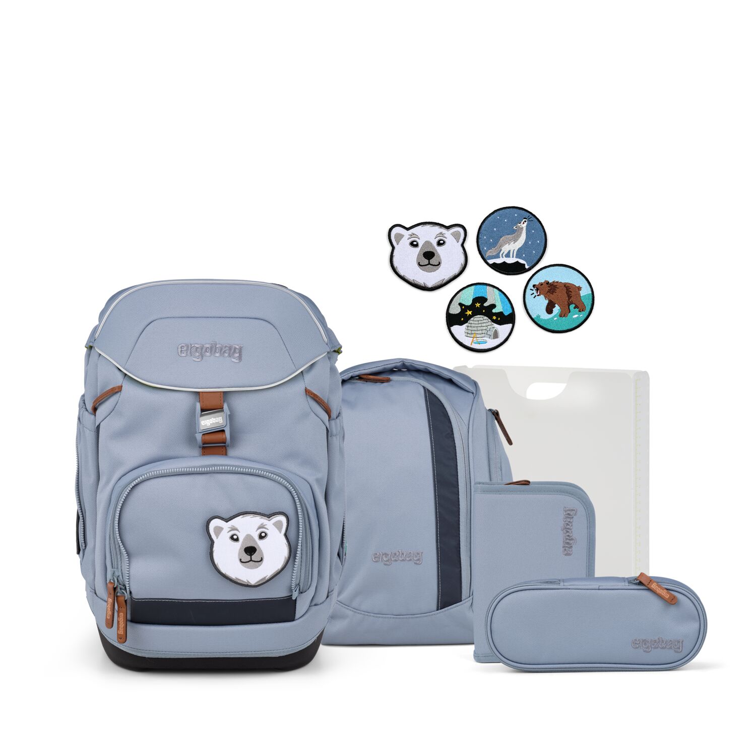 Ergobag Schulranzen-Set Pack FährtenlesBär 2027