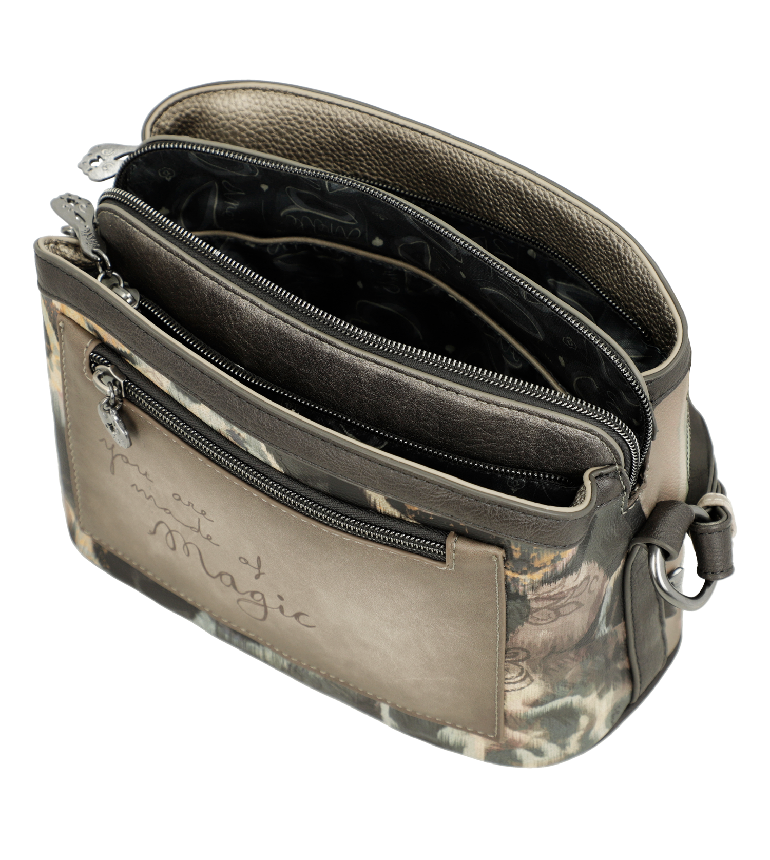 Anekke Umhängetasche Real 3-Fächer