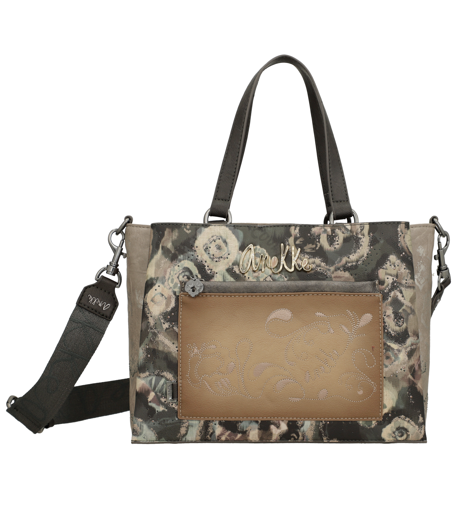 Anekke Handtasche mit Umhängeriemen Manifesto