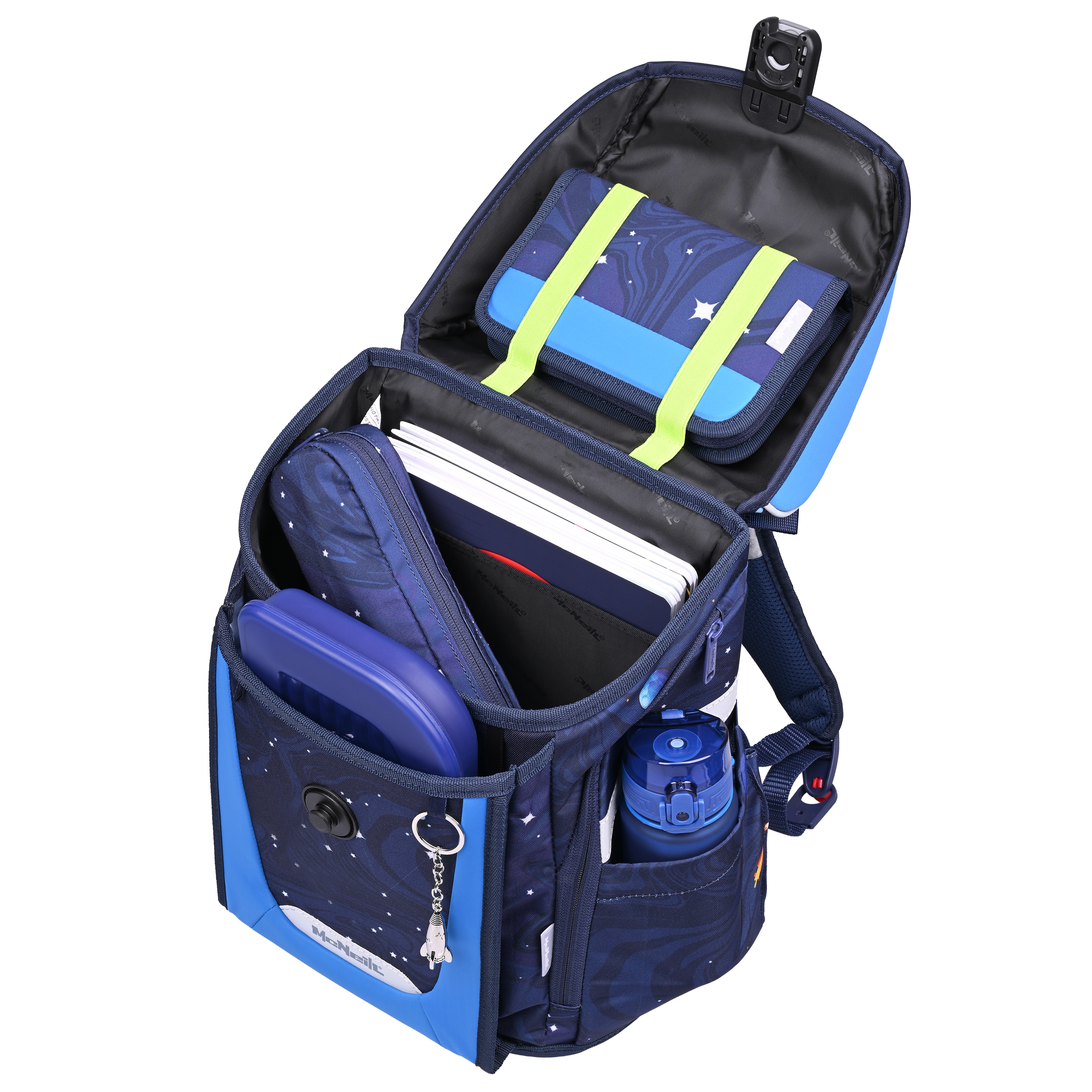 McNeill Schulranzen-Set Primo Space 9-teilig 