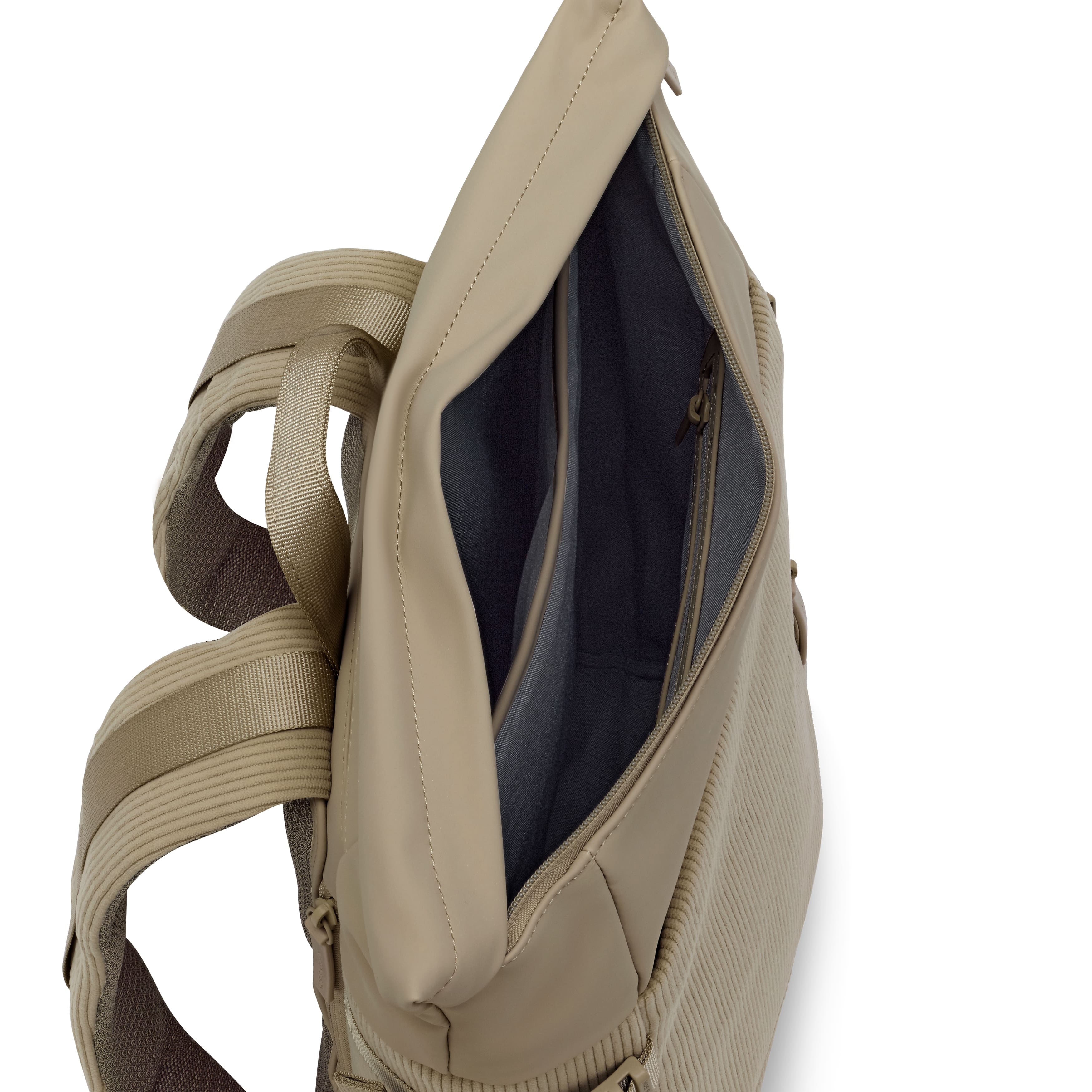 Kapten & Son Rucksack Helsinki Cord dusty khaki