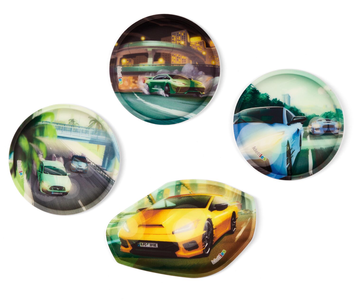 Ergobag Schulranzen-Set Cubo Cybär Race 2026