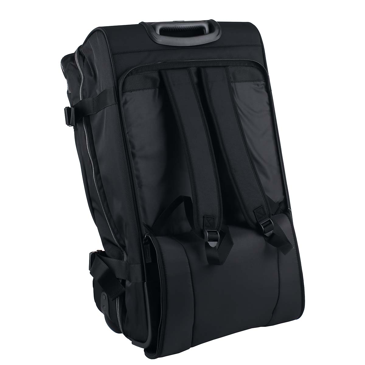 KENORADA Rollen-Reisetasche mit Rucksackfunktion RT31B L black KENORADA Rollen-Reisetasche mit Rucksackfunktion RT31B L black