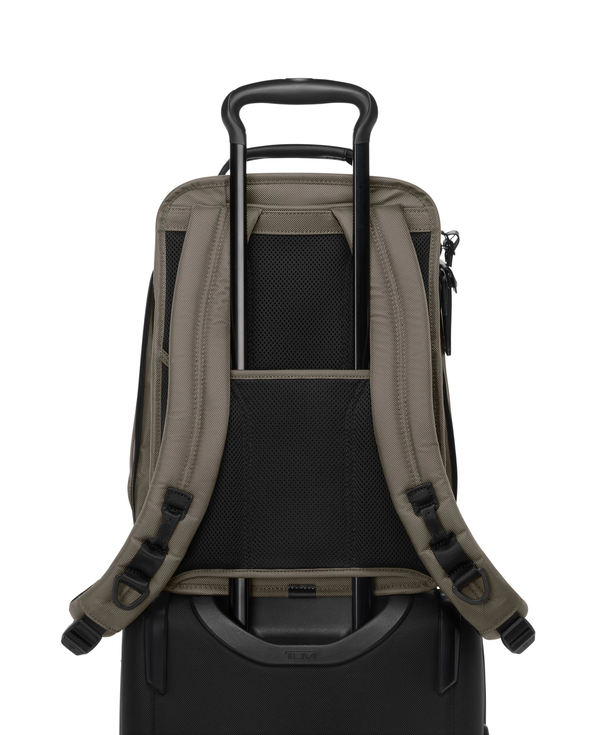 TUMI Alpha 4 erweiterbarer Rucksack 15" grey alloy