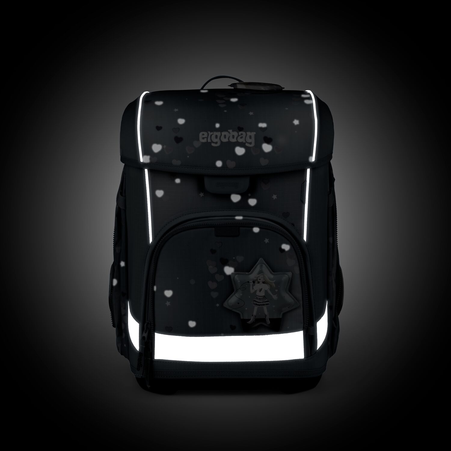 Ergobag Schulranzen-Set Cubo Light BühnenfieBär 2027
