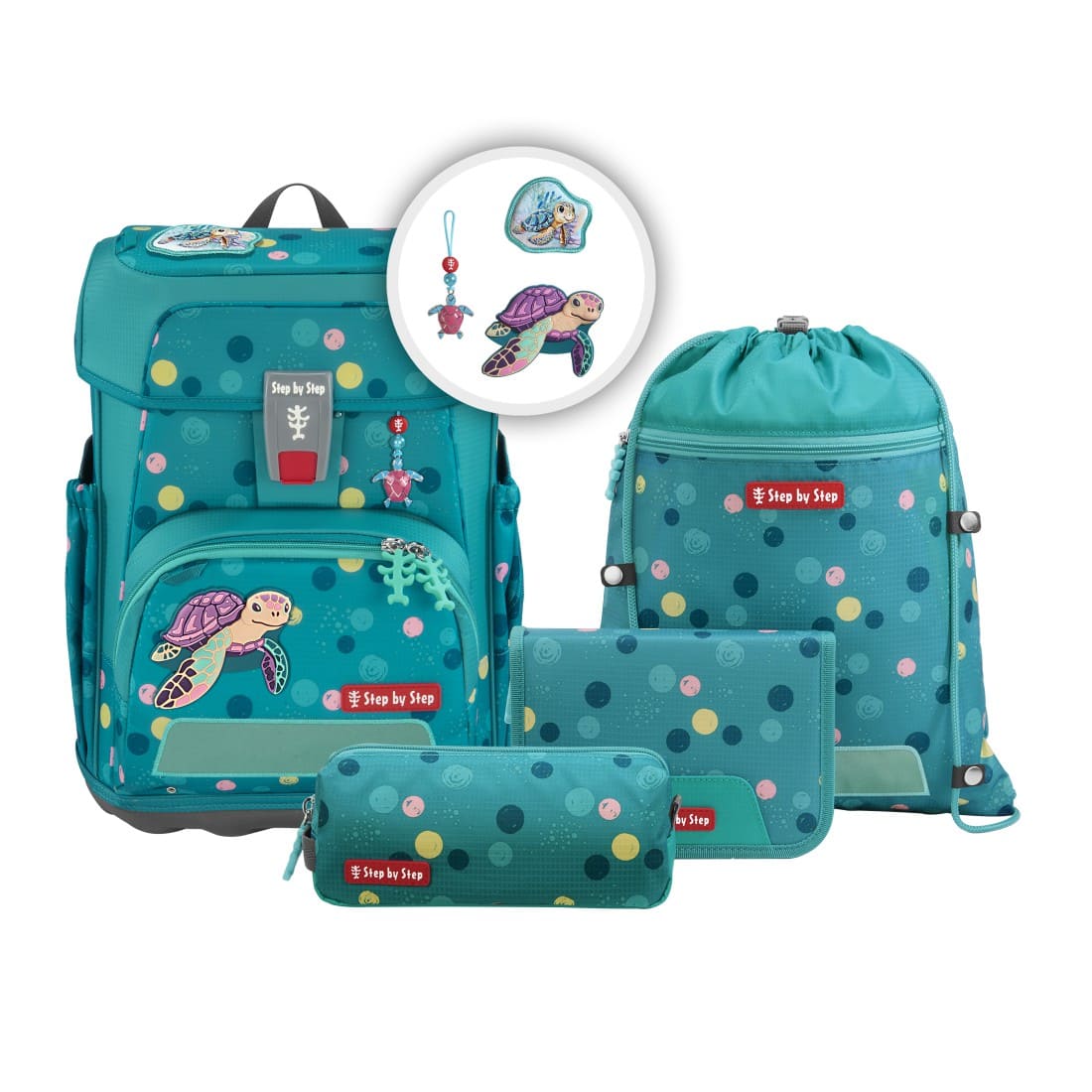 Step by Step Schulranzen-Set CLOUD Turtle Josie 2027