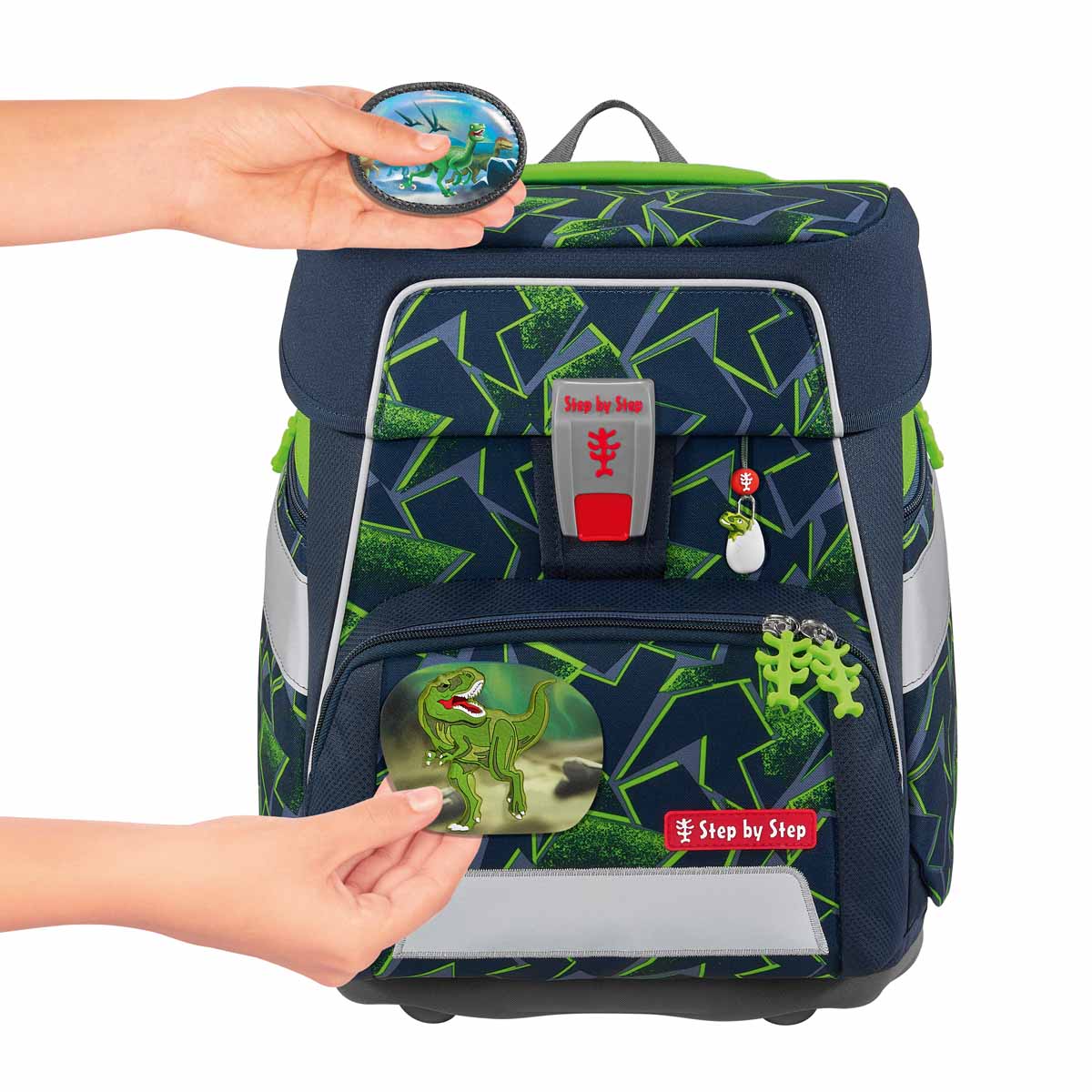 Step by Step SPACE Schulranzen-Set Wild T-Rex Taro 2025