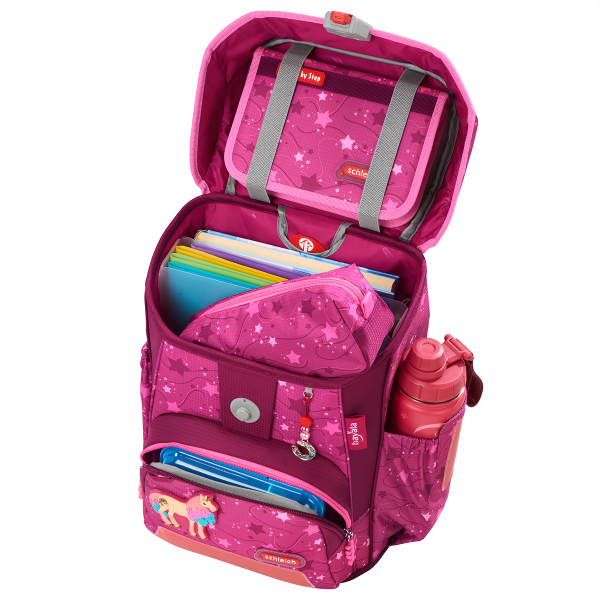 Step by Step Schulranzen-Set CLOUD schleich Marshmallow Einhorn