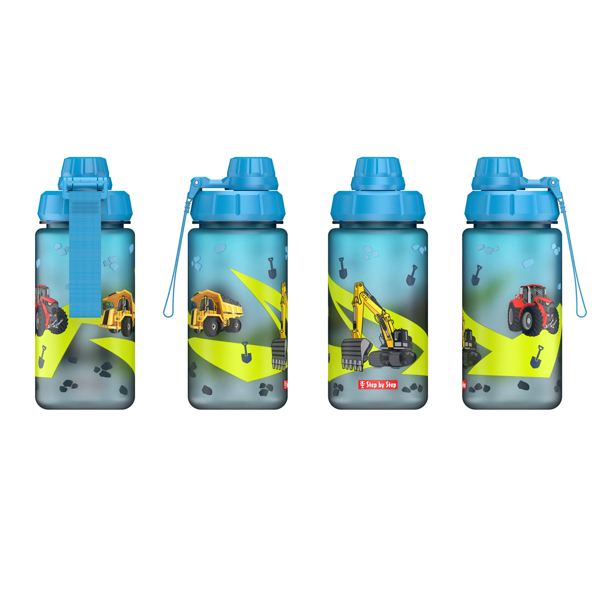 Step by Step Trinkflasche Tritan Vehicle