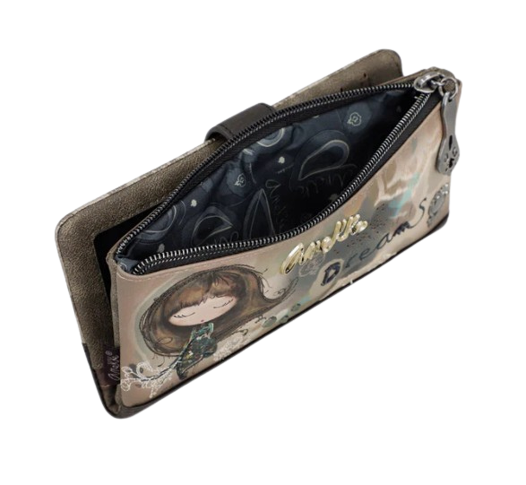 Anekke Geldbörse RFID groß Real flexibel