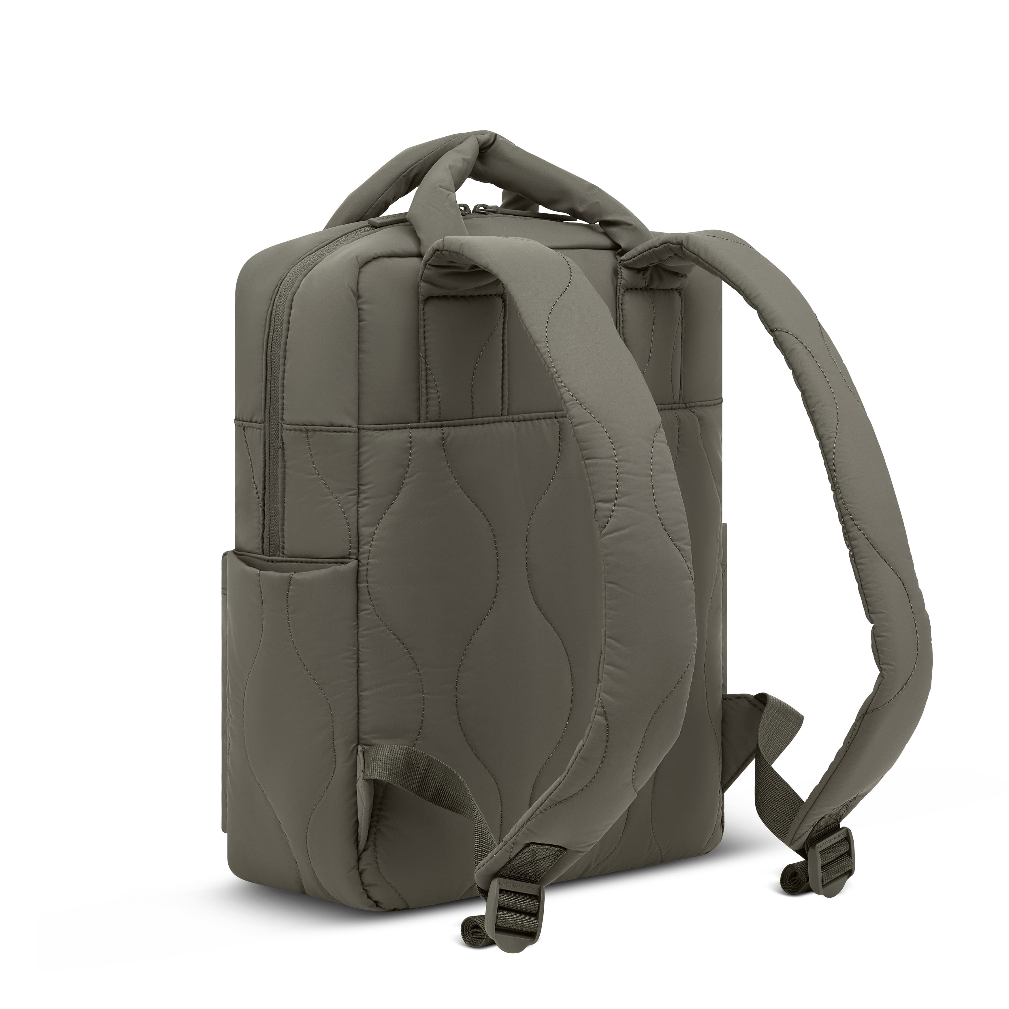 Kapten & Son Rucksack Bergen Cloud quilted khaki LIMITED
