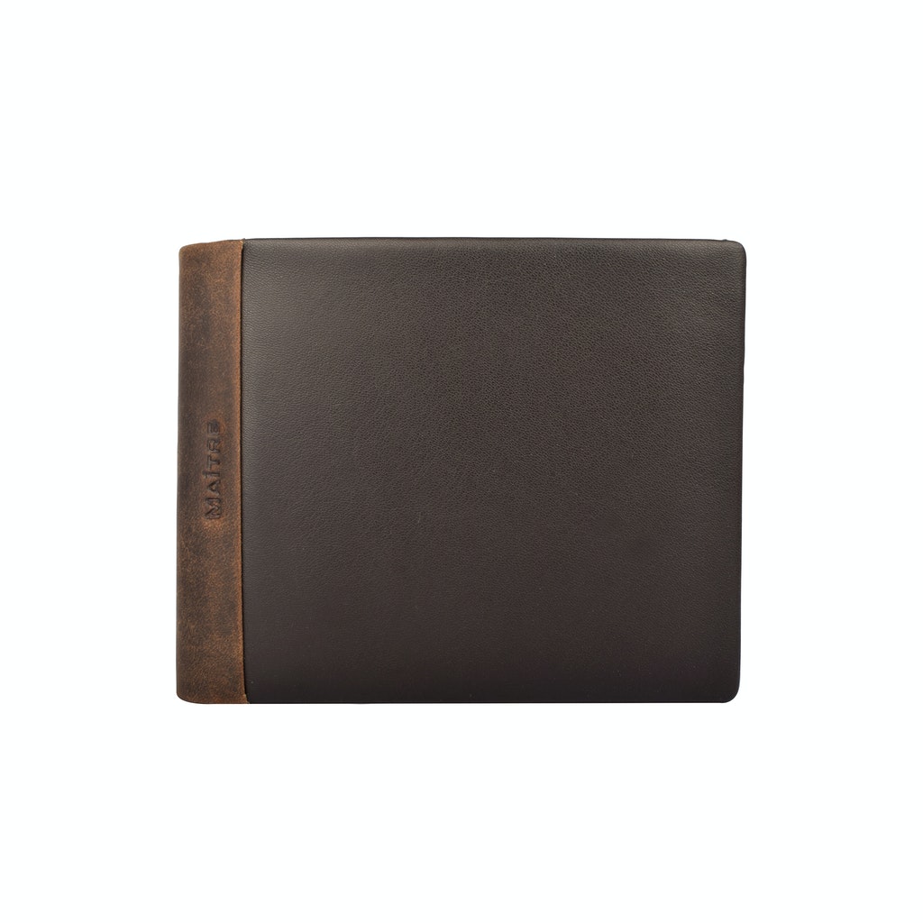 MAÎTRE Herren Geldbörse Bundenbach Gilbrecht Billfold darkbrown