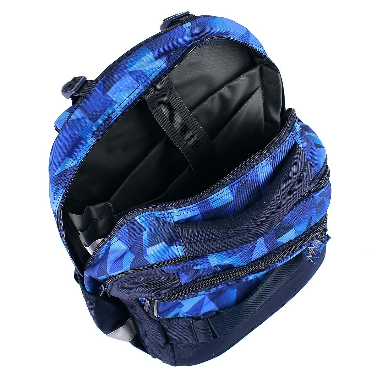 Kischoo Schulrucksack Nordoo Mosaikblau