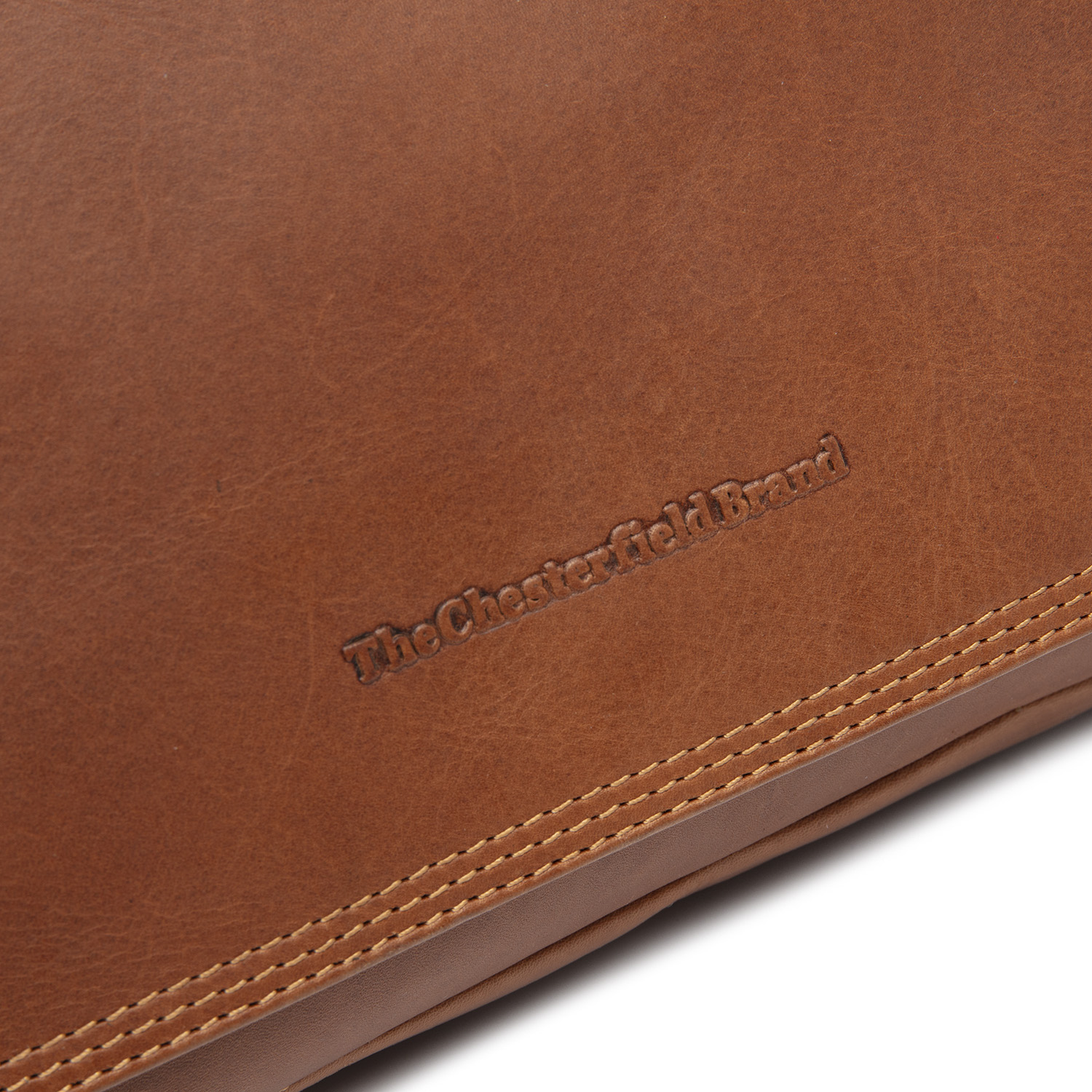 Chesterfield Leder Umhängetasche Laverton cognac