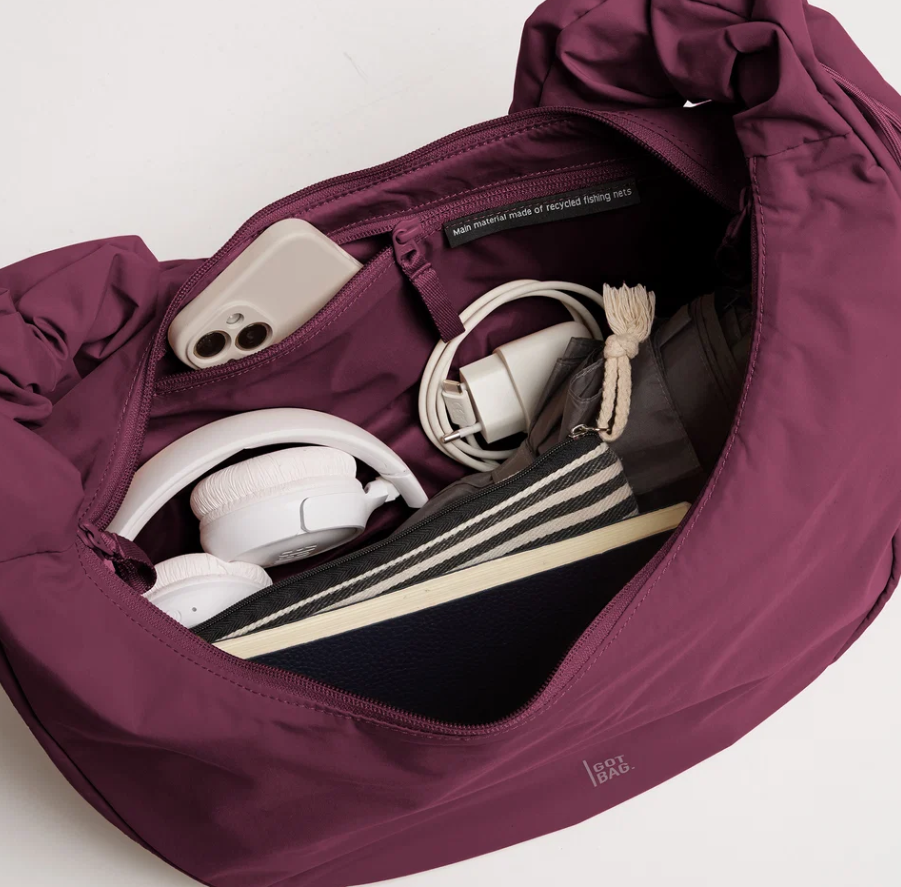 GOT BAG Moon Bag Ruffle monochrome kraken