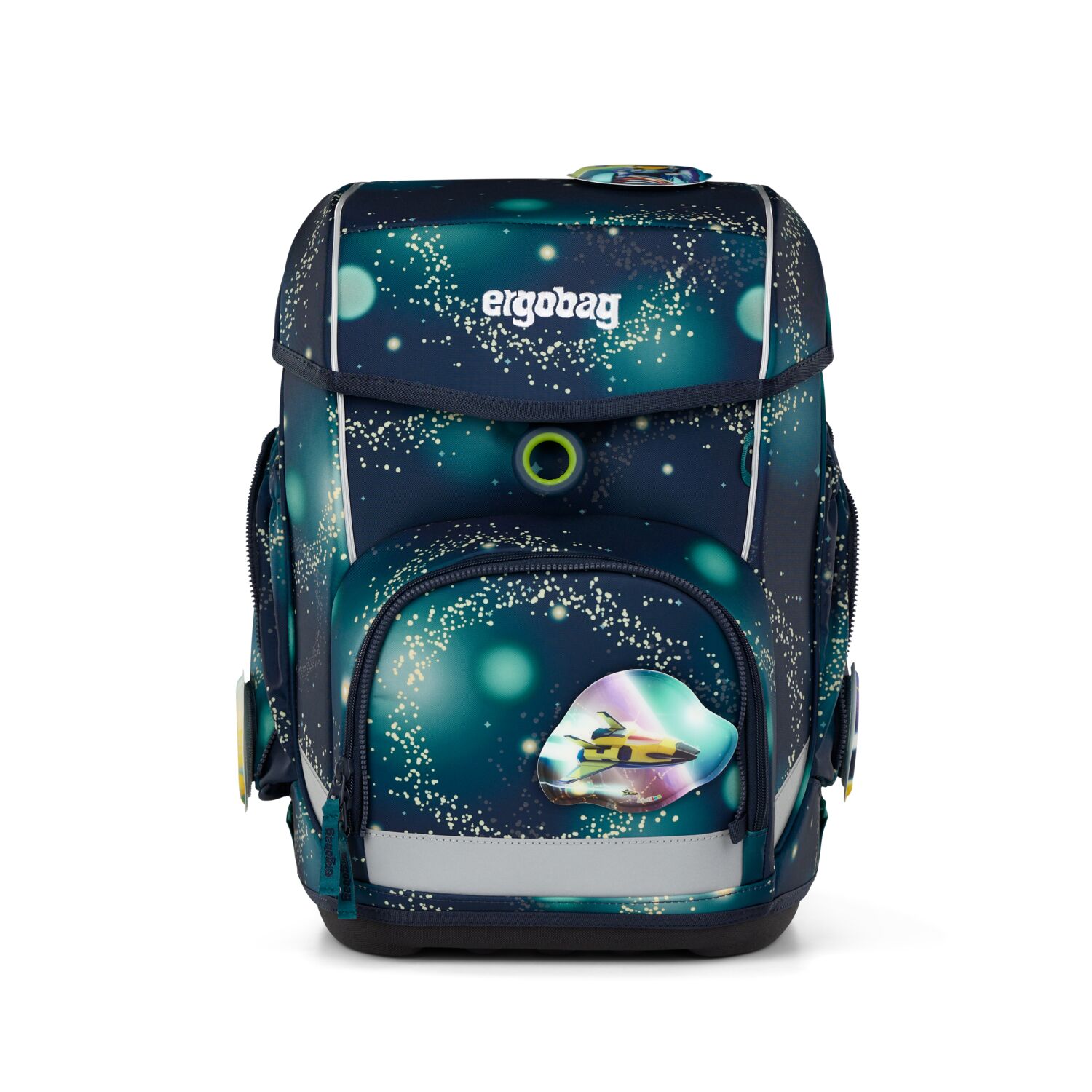 Ergobag Schulranzen-Set Cubo RaumfahrBär 2025