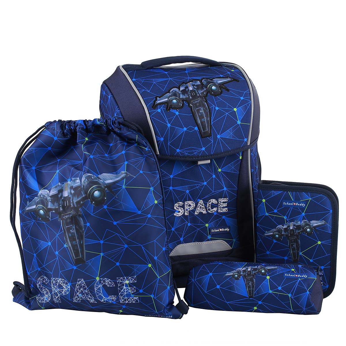 School Buddy Schulranzen-Set Space